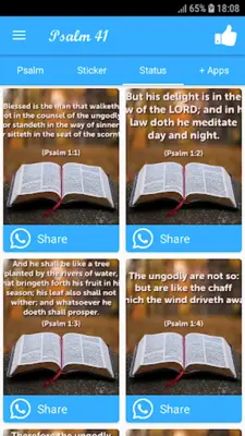 Psalm 41 android App screenshot 0
